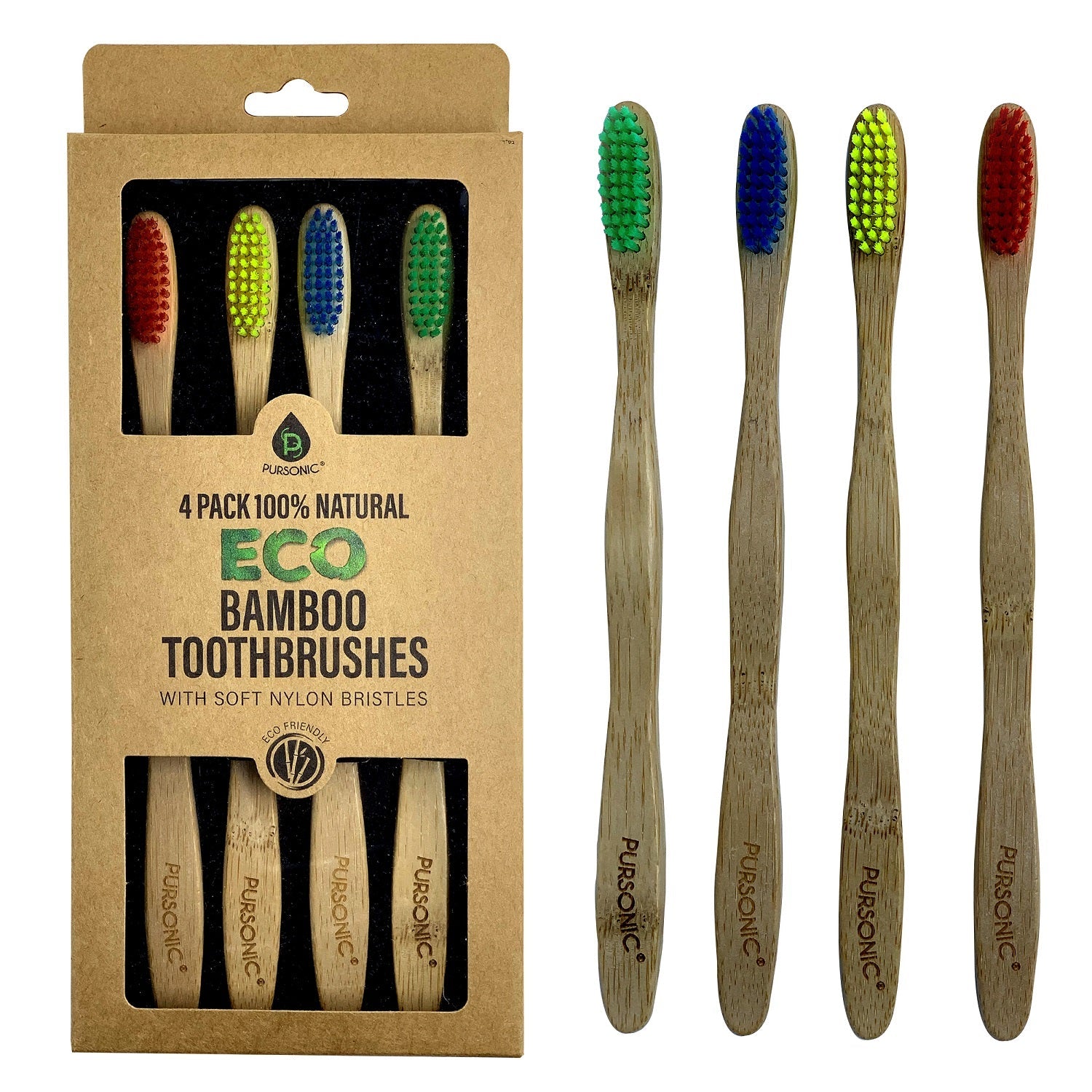 The Daily Clean Bamboo Set (4 pack) – Zero Waste Haven